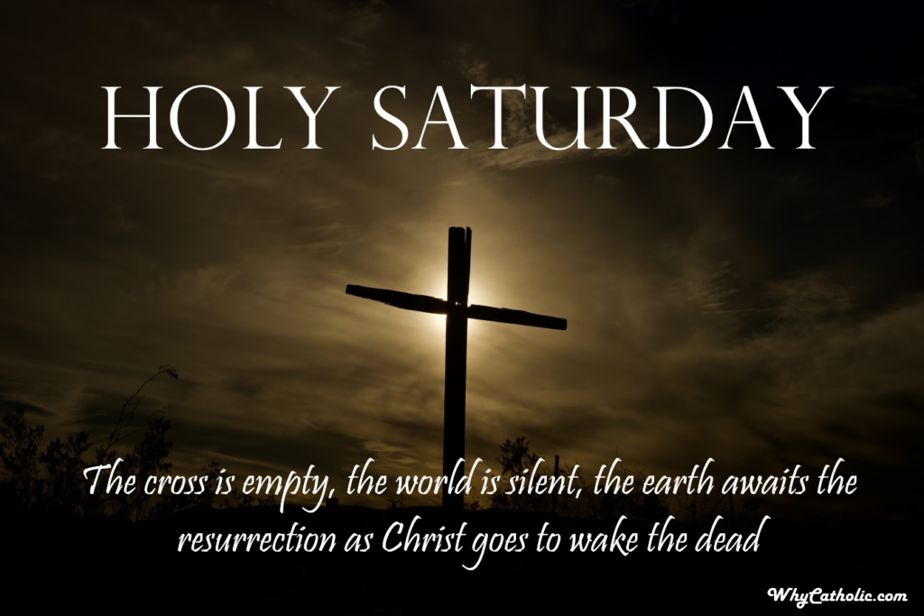 What Does The Bible Say About Holy Saturday Ouestny